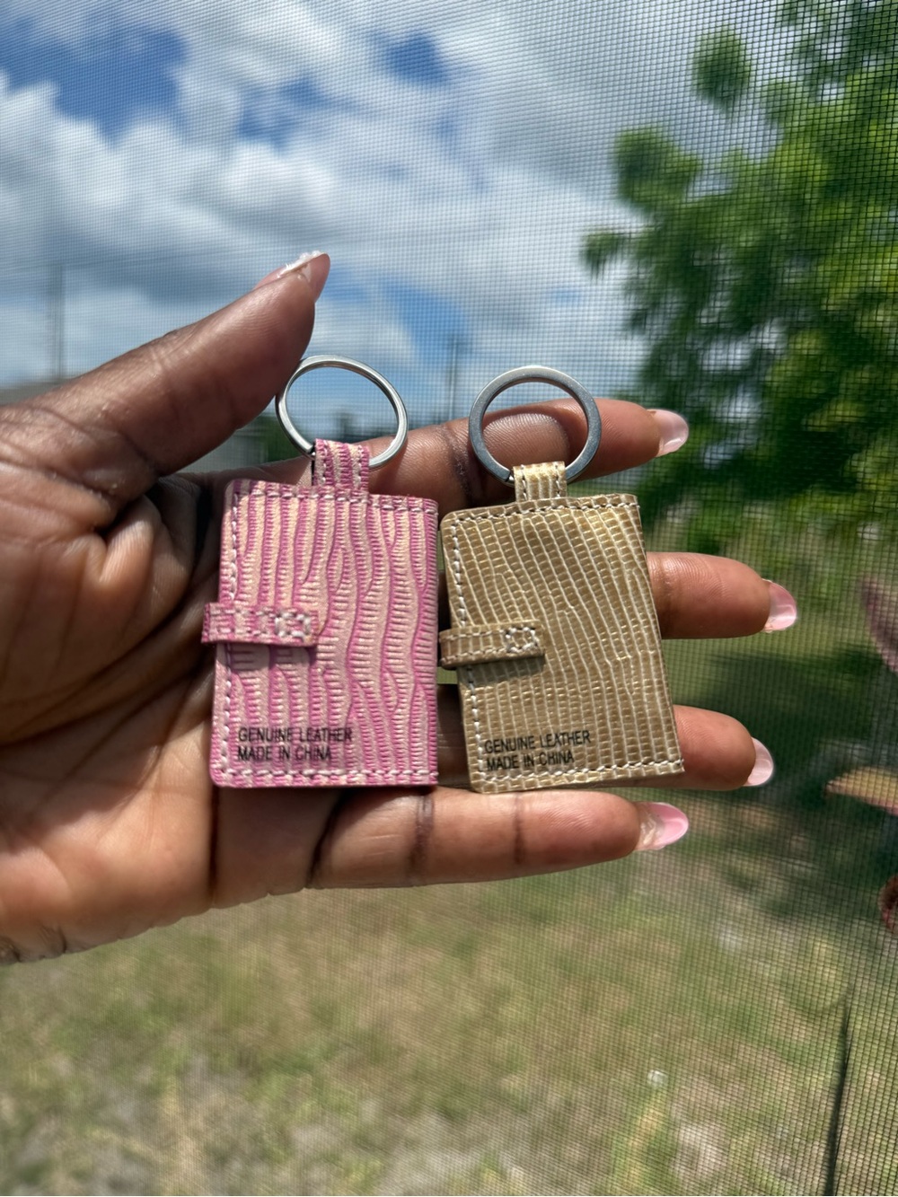 Textured Mini Photobook Keychains - Picture 2 of 4